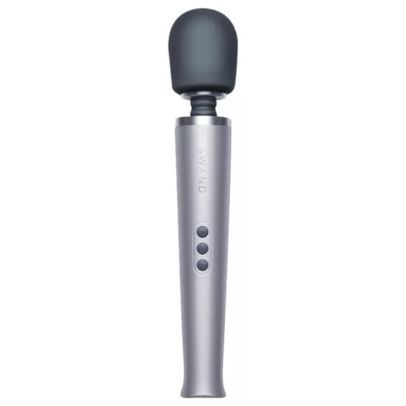 le Wand - ekskluzivni, punjivi masažer vibrator (srebrni)