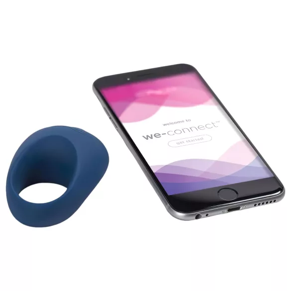 We-Vibe Pivot - punjiva, vibrirajuća prsten za penis (noćno plava)