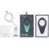 We-Vibe Verge - punjiva, vibrirajuća prsten za penis (siva)