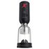 PDX Elite Tip Teazer - automatski vibrator s usisom za glavu penisa (crni)