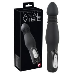 You2Toys - Anal Vibe - potisni analni vibrator (crni)