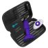 b-Vibe Rimming - analni vibrator sa rotirajućim kuglicama (ljubičasti)