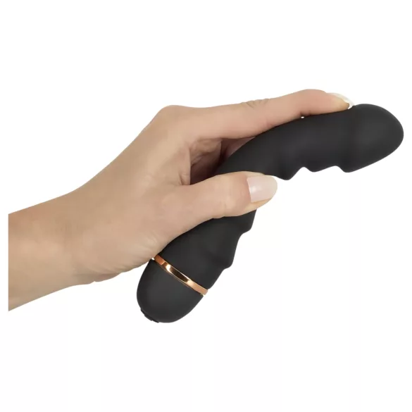 You2Toys - Bendy Ripple - rebrasti vibrator (crni)