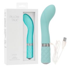 Pillow Talk Sassy - punjivi G-tačka vibrator (tirkizni)