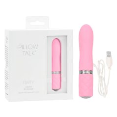 Pillow Talk Koketa - punjiva štapasti vibrator (roze)