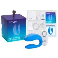   We-Vibe Match - водоотпоран вибратор за парове на батерије (плави)