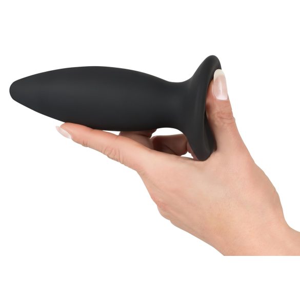Black Velvet S - akumulatorski, analni vibrator za početnike (crni)