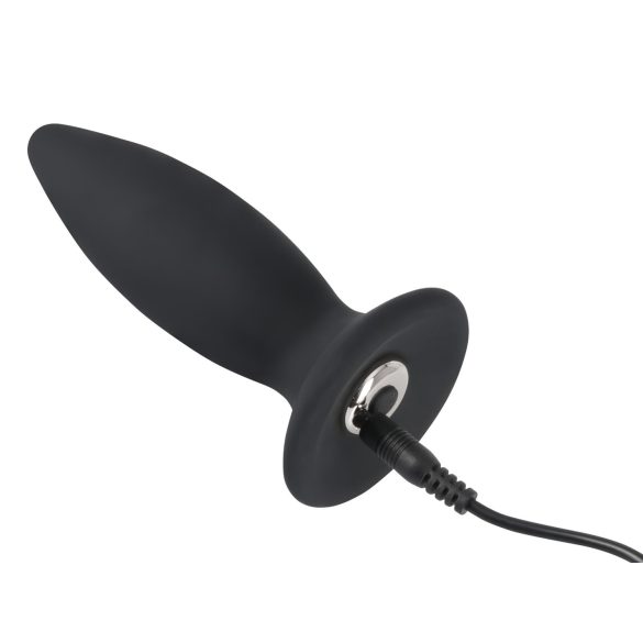 Black Velvet S - akumulatorski, analni vibrator za početnike (crni)