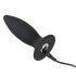 Black Velvet S - akumulatorski, analni vibrator za početnike (crni)