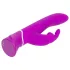 Happyrabbit Curve - vodootporni vibrator sa stimulatorom klitorisa (ljubičasti)