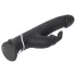 Happyrabbit Realistic - vodootporni vibrator sa klitoralnim dodatkom
