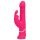Happyrabbit Thrusting - punjivi vibrator sa pokretnim klitoris stimulatorom (pink)