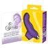 SMILE Finger - talasasti, silikonski prstni vibrator (ljubičasta)