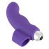 SMILE Finger - talasasti, silikonski prstni vibrator (ljubičasta)