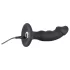 Black Velvet - punjivi crni analni vibrator sa penisom