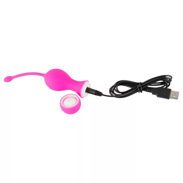 SMILE Ljubavne Kuglice - bežična vibraciona jaja za punjenje (pink)