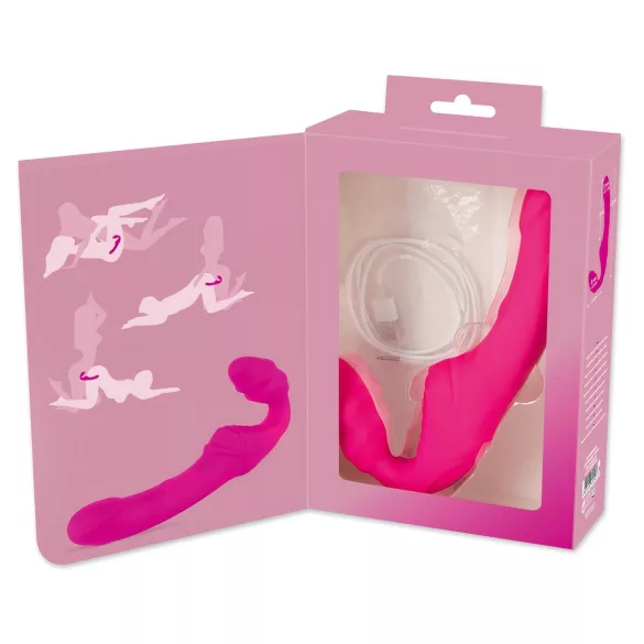 You2Toys - Double2Teaser - navlaka vibratora bez držača (roze)