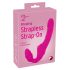 Double2Teaser - Dupli vibrator bez traka (pink)