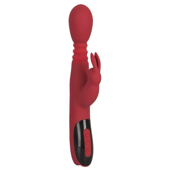 You2Toys Massager - potiskujući-rotirajući, zagrevajući G-tačka vibrator (crveni)