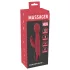 You2Toys Massager - potiskujući-rotirajući, zagrevajući G-tačka vibrator (crveni)