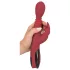 You2Toys Massager - potiskujući-rotirajući, zagrevajući G-tačka vibrator (crveni)