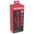 You2Toys Massager - potiskujući-rotirajući, zagrevajući G-tačka vibrator (crveni)
