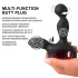 You2Toys Masažer - rotirajući, grejni vibrator za prostatu (crna)