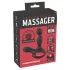 You2Toys Masažer - rotirajući, grejni vibrator za prostatu (crna)