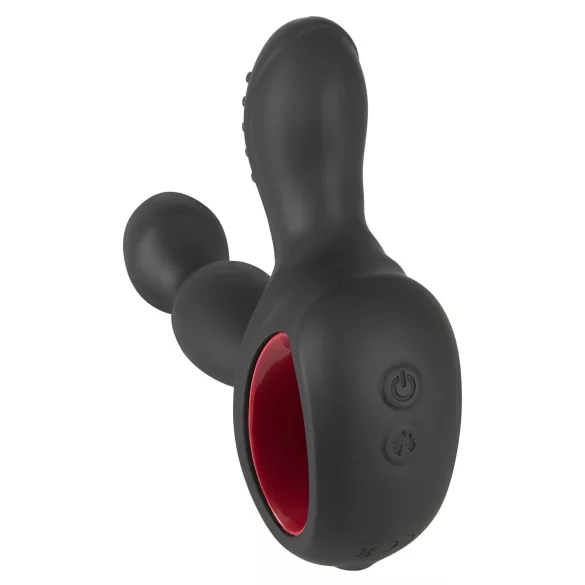 You2Toys Masažer - rotirajući, grejni vibrator za prostatu (crna)
