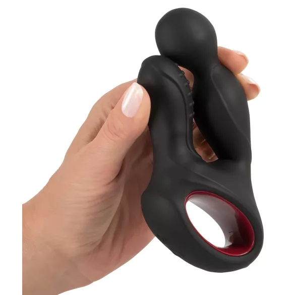 You2Toys Masažer - rotirajući, grejni vibrator za prostatu (crna)