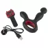 You2Toys Masažer - rotirajući, grejni vibrator za prostatu (crna)