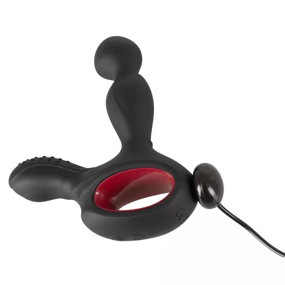 You2Toys Masažer - rotirajući, grejni vibrator za prostatu (crna)