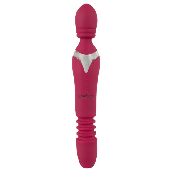 Javida Thrusting - 3u1 masažer vibrator (crveni)