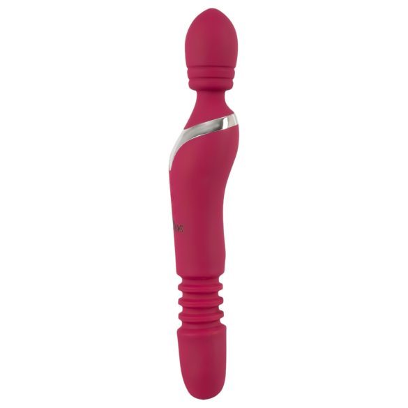 Javida Thrusting - 3u1 masažer vibrator (crveni)