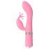 Pillow Talk Kinky - punjivi G-tačka vibrator sa 2 motora (roze)