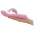 Pillow Talk Kinky - punjivi G-tačka vibrator sa 2 motora (roze)