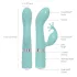Pillow Talk Kinky - punjiva G-tačka vibrator sa 2 motora (tirkiz)