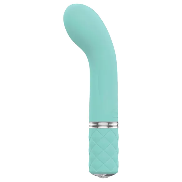 Pillow Talk Racy - punjivi, tanak G-tačka vibrator (tirkiz)