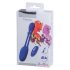 BeauMents Flexxio - 2 motorni parni vibrator (plavi)