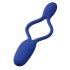 BeauMents Flexxio - 2 motorni parni vibrator (plavi)