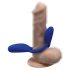 BeauMents Flexxio - 2 motorni parni vibrator (plavi)
