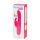 Happyrabbit Curve Slim - vodootporni vibrator sa stimulatorom za klitoris (roze)