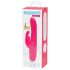 Happyrabbit Curve Slim - vodootporni vibrator sa stimulatorom za klitoris (roze)