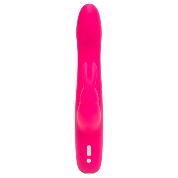 Happyrabbit Curve Slim - vodootporni vibrator sa stimulatorom klitorisa (pink)