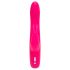 Happyrabbit Curve Slim - vodootporni vibrator sa stimulatorom za klitoris (roze)