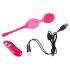 SMILE Love Balls - radio vibrirajuće jaje -82g (pink)