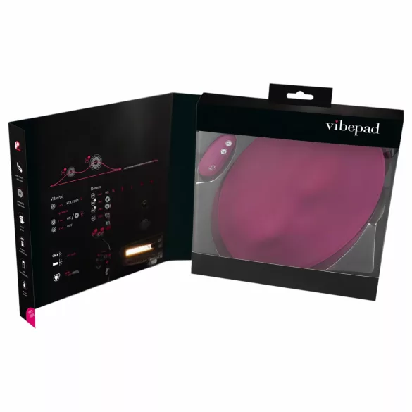 VibePad - Jastuk Vibrator sa 2 Motora, Bežični (ljubičasta)