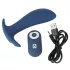 You2Toys - Plug - bežični analni vibrator na baterije (plavi)