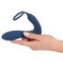You2Toys Prostate Plug - analni vibrator sa prstenom za penis (plavi)