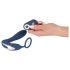 You2Toys Prostate Plug - analni vibrator sa prstenom za penis (plavi)